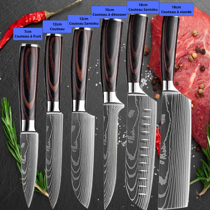 Couteaux Santoku