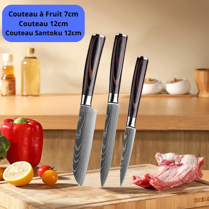 Couteaux Santoku