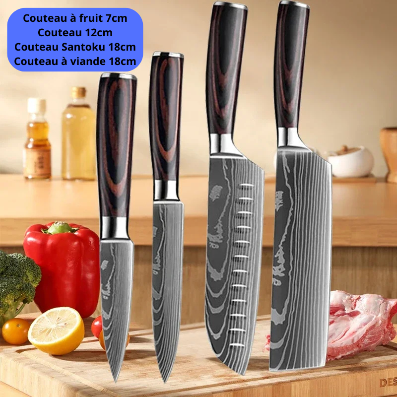 Couteaux Santoku